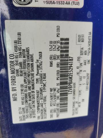 2014 FORD MUSTANG - 1ZVBP8AM2E5294187