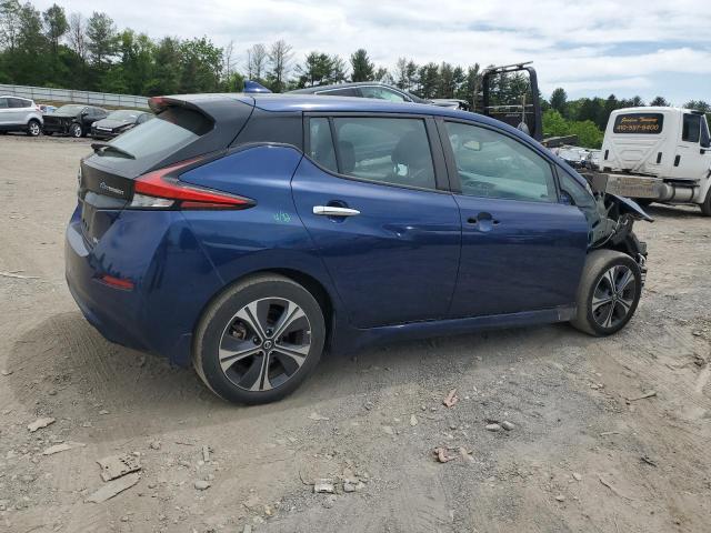 NISSAN LEAF SV 2020 blue  electric 1N4AZ1CP7LC306789 photo #4