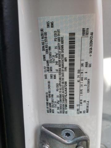 2018 FORD ESCAPE S - 1FMCU0F76JUA87298
