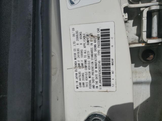 2010 ACURA TSX - JH4CU2F62AC002145
