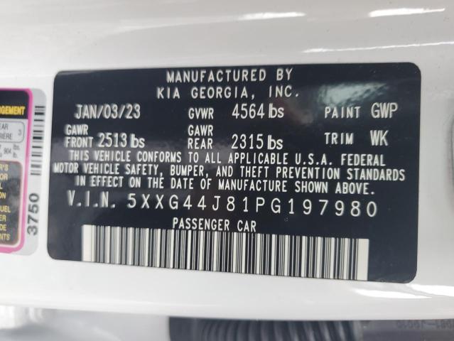 2023 KIA K5 GT 5XXG44J81PG197980