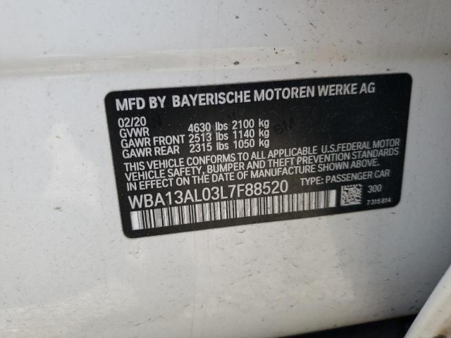 2020 BMW M235XI WBA13AL03L7F88520