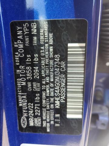 2022 HYUNDAI ELANTRA SEL #3301605622