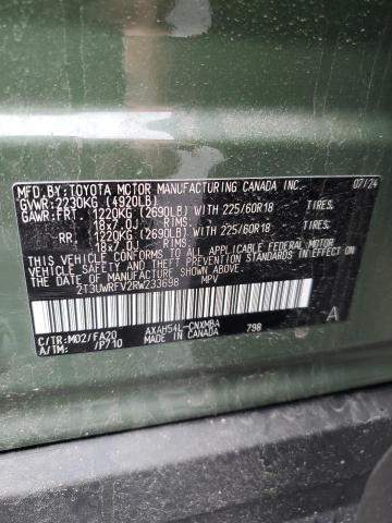 2024 TOYOTA RAV4 WOODL 2T3UWRFV2RW233698