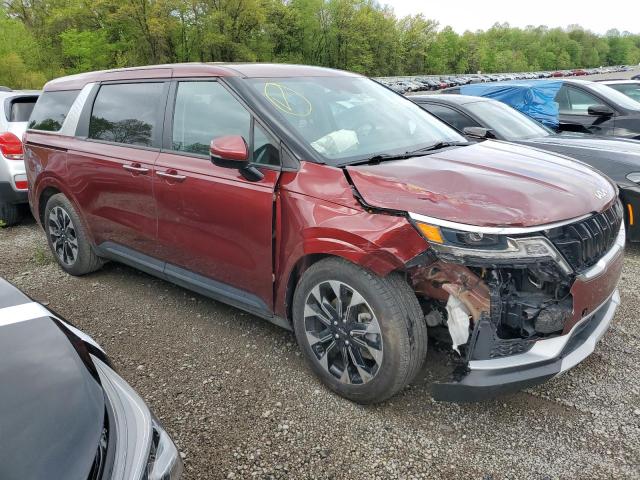 Vin: kndnc5h39r6316631, lot: 55312315, kia carnival e ex 20244