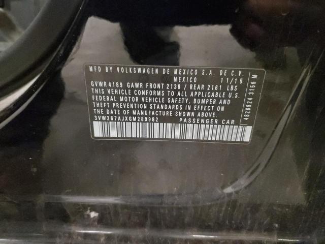 2016 VOLKSWAGEN JETTA S - 3VW267AJXGM289982