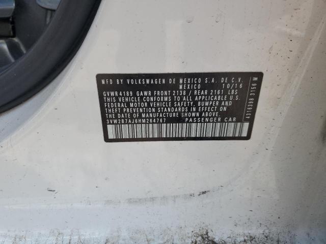 2017 VOLKSWAGEN JETTA S 3VW2B7AJ6HM264767