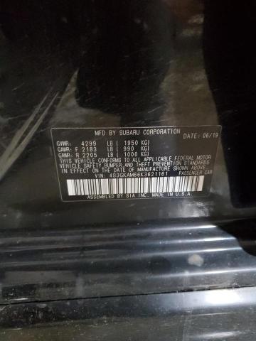 2019 SUBARU IMPREZA SP 4S3GKAM66K3621161