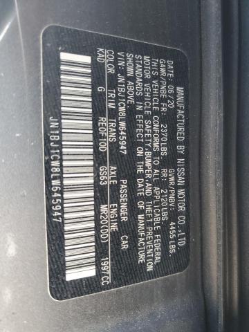 2020 NISSAN ROGUE SPOR - JN1BJ1CW8LW645947