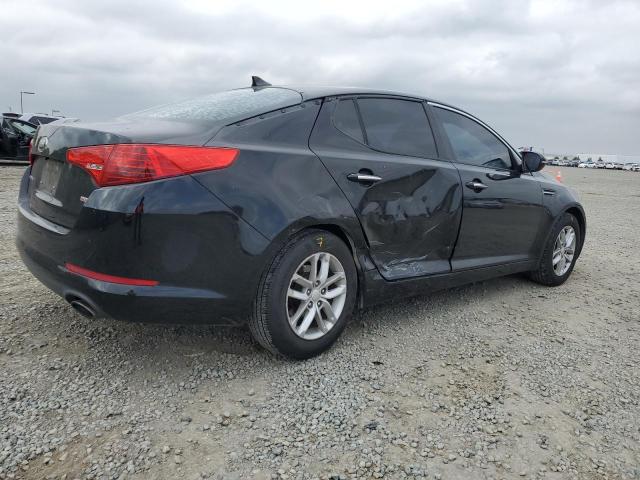 KIA OPTIMA LX 2013 black  gas 5XXGM4A73DG232747 photo #4