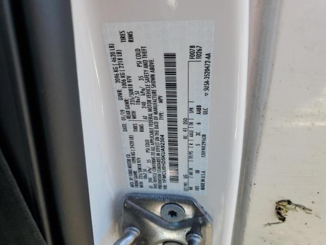 2019 FORD ESCAPE SEL 1FMCU0HD5KUA92304