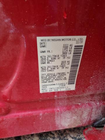 2021 NISSAN TITAN SV 1N6AA1ED0MN510017