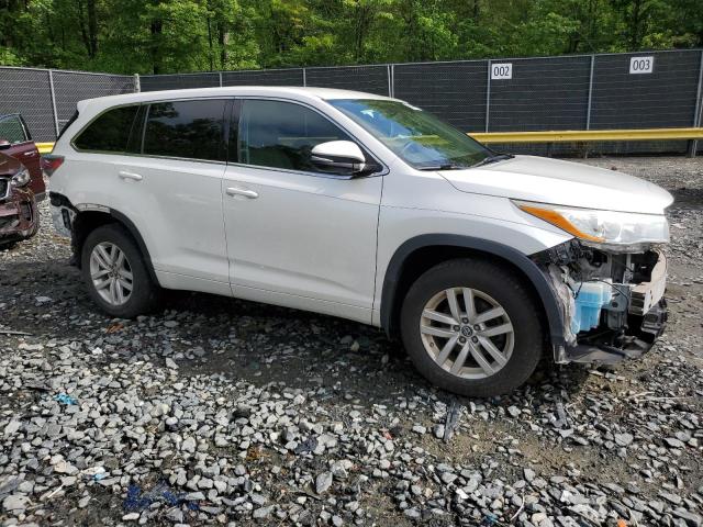 Vin: 5tdbkrfh4gs300233, lot: 56458135, toyota highlander le 20164