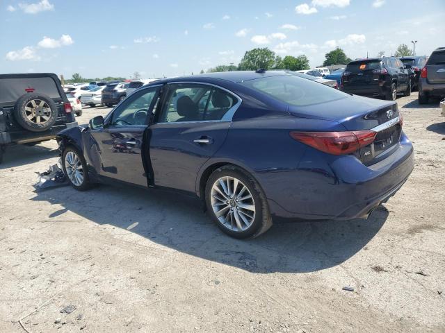 Vin: jn1ev7br7mm755031, lot: 57383075, infiniti q50 luxe 20212