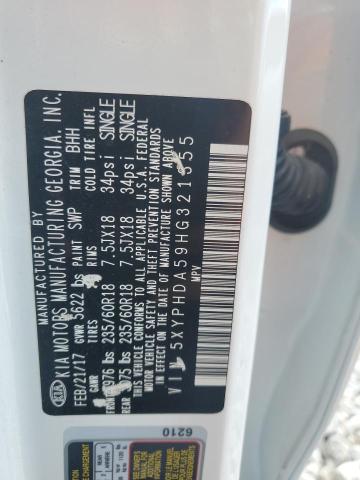 2017 KIA SORENTO EX - 5XYPHDA59HG321355