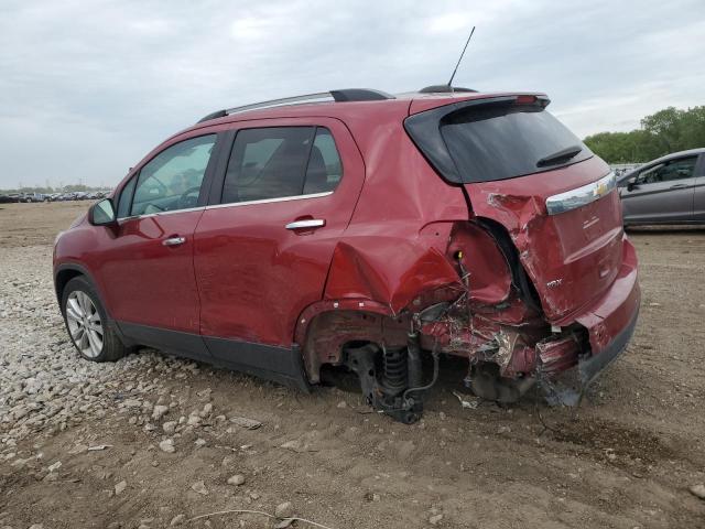 CHEVROLET TRAX PREMI 2019 red  gas 3GNCJMSB8KL242984 photo #3