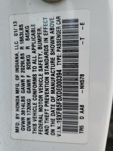 2013 HONDA CIVIC NATU #3296219472