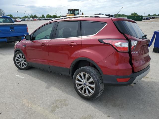 Vin: 1fmcu9jd7hud40933, lot: 55794445, ford escape titanium 20172
