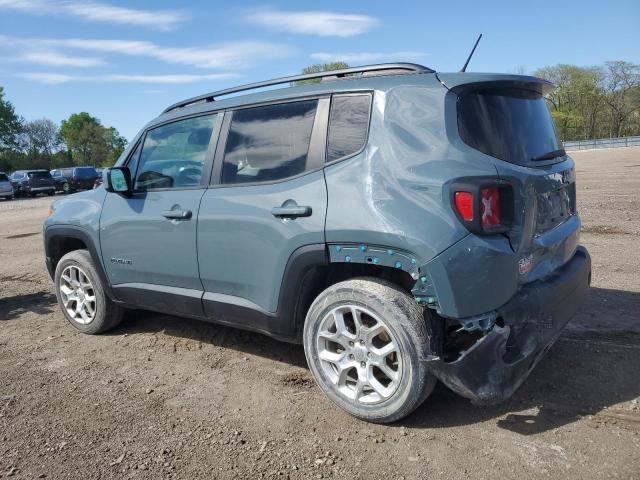 Vin: zaccjbbb1hpf76349, lot: 55307385, jeep renegade latitude 20172
