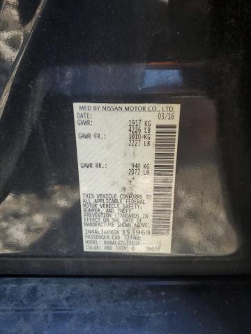 2016 NISSAN ALTIMA 2.5 - 1N4AL3APXGN353969