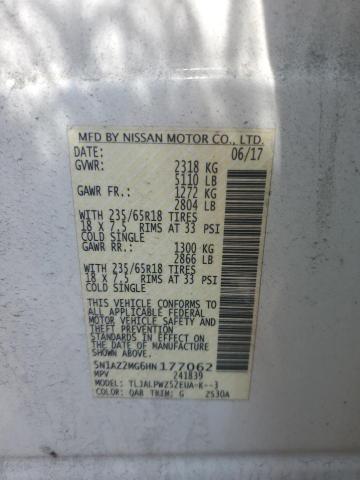 2017 NISSAN MURANO S - 5N1AZ2MG6HN177062