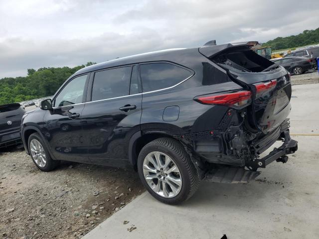 Vin: 5tdyzrah9ms059827, lot: 57794485, toyota highlander limited 20212