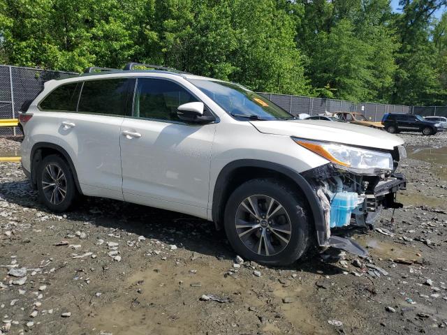 Vin: 5tdjkrfhxgs352798, lot: 56978685, toyota highlander xle 20164