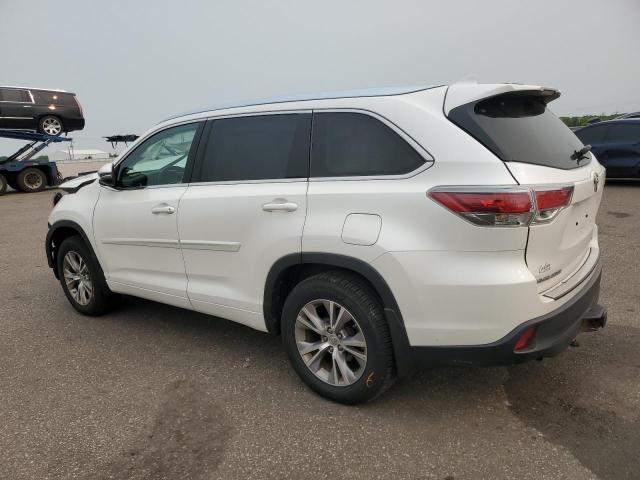 Vin: 5tdjkrfh3fs125824, lot: 59151475, toyota highlander xle 20152