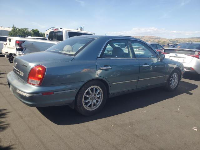 HYUNDAI XG 350 2002 teal  gas KMHFU45E12A206222 photo #4