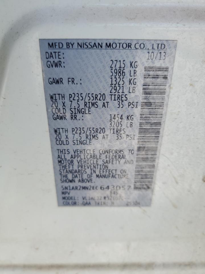 Nissan Pathfinder 2014
