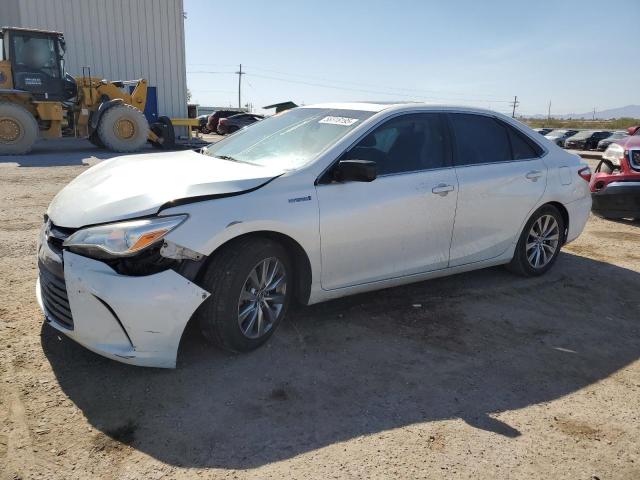 TOYOTA CAMRY HYBR 2015 white  hybrid engine 4T1BD1FK0FU150442 photo #1