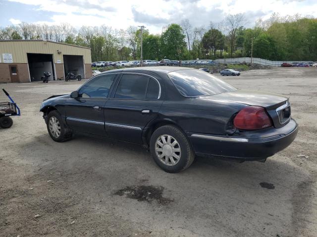 LINCOLN CONTINENTA 2000 black  gas 1LNHM97V3YY798273 photo #3