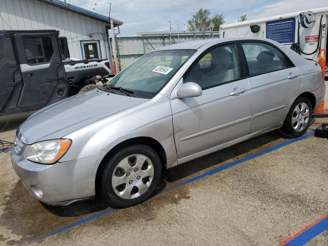 KIA SPECTRA LX 2006 silver sedan 4d gas KNAFE121865364523 photo #1