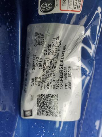 2020 CHEVROLET CAMARO LS 1G1FB1RS1L0143745