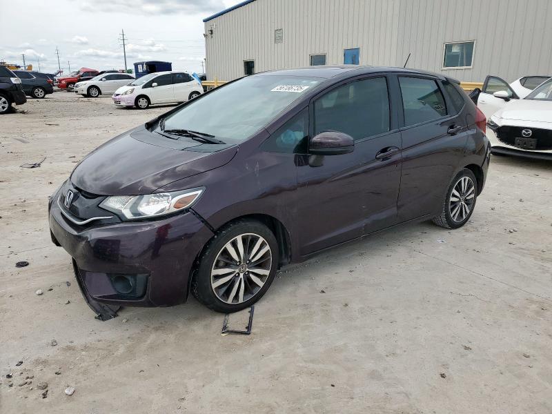 HONDA FIT EX 2015 burgundy hatchbac gas 3HGGK5H84FM765753 photo #1