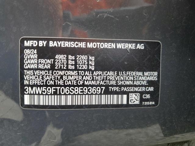 2025 BMW M340I 3MW59FT06S8E93697
