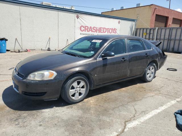 CHEVROLET IMPALA LT 2008 gray  flexible fuel 2G1WT55K981283418 photo #1