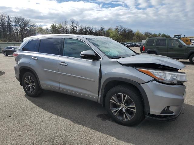 Vin: 5tdjkrfhxgs246318, lot: 56100785, toyota highlander xle 20164