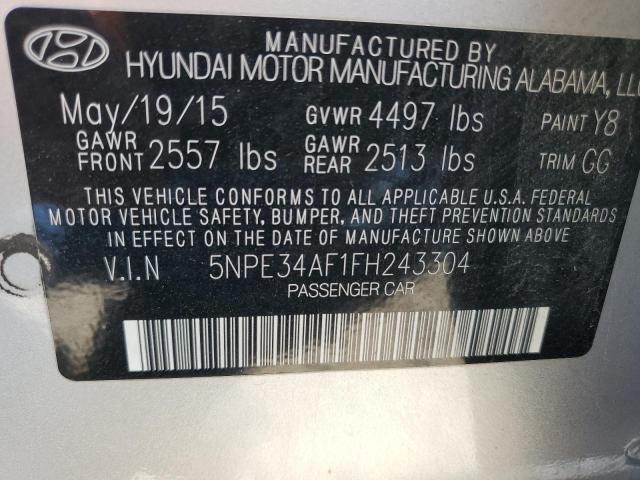 2015 HYUNDAI SONATA - 5NPE34AF1FH243304