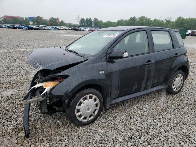 TOYOTA SCION XA 2006 black  gas JTKKT624060133491 photo #1