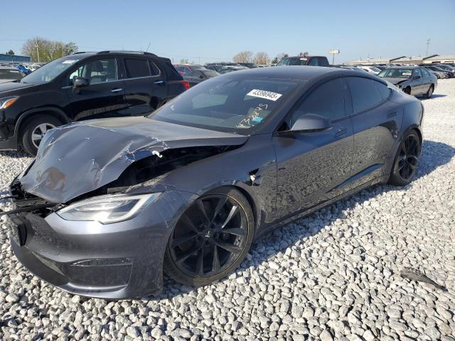 Vin: 5yjsa1e57mf438845, lot: 43396945, tesla model s 2021 img_1