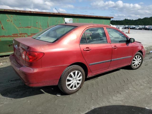 TOYOTA COROLLA CE 2007 red  gas JTDBR32E670104110 photo #4