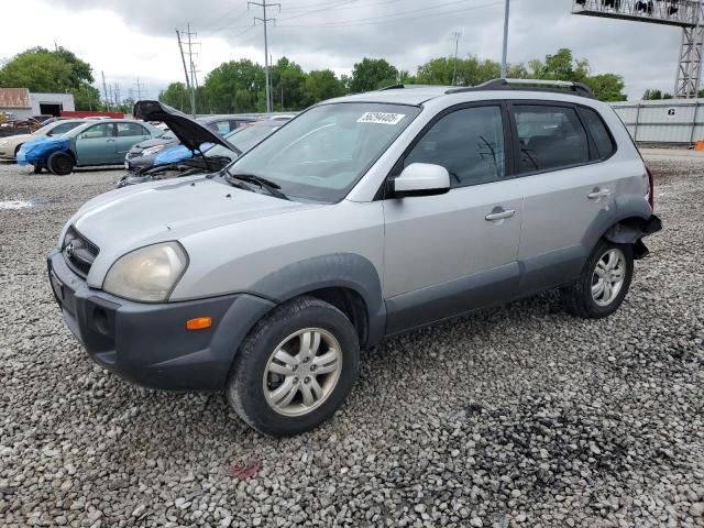 HYUNDAI TUCSON SE 2008 silver  gas KM8JN72D88U866270 photo #1