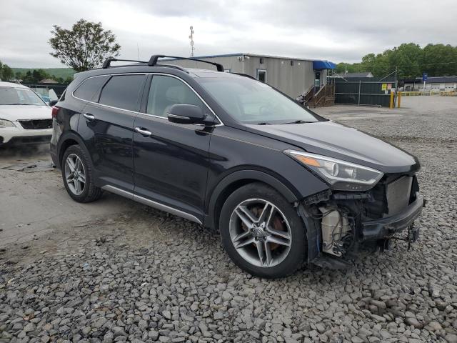 Vin: km8srdhf8hu189768, lot: 57305375, hyundai santa fe se ultimate 20174