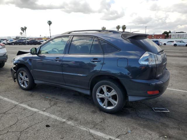 LEXUS RX 400H 2007 blue 4dr spor hybrid engine JTJGW31U972004687 photo #3