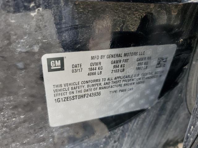 2017 CHEVROLET MALIBU LT - 1G1ZE5ST0HF243936