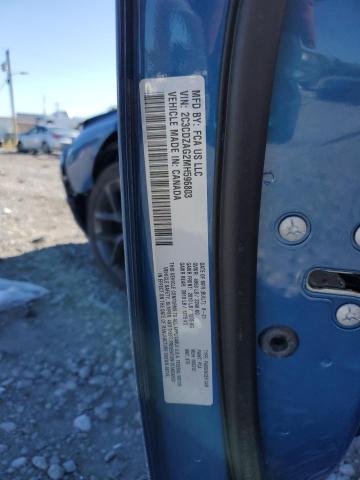 2021 DODGE CHALLENGER - 2C3CDZAG2MH596803