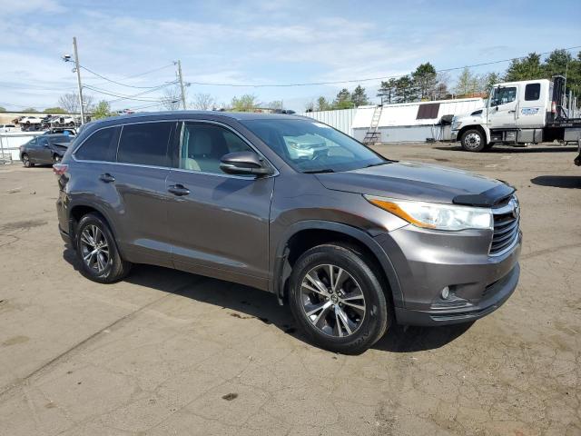 Vin: 5tdjkrfh3gs312546, lot: 55100465, toyota highlander xle 20164