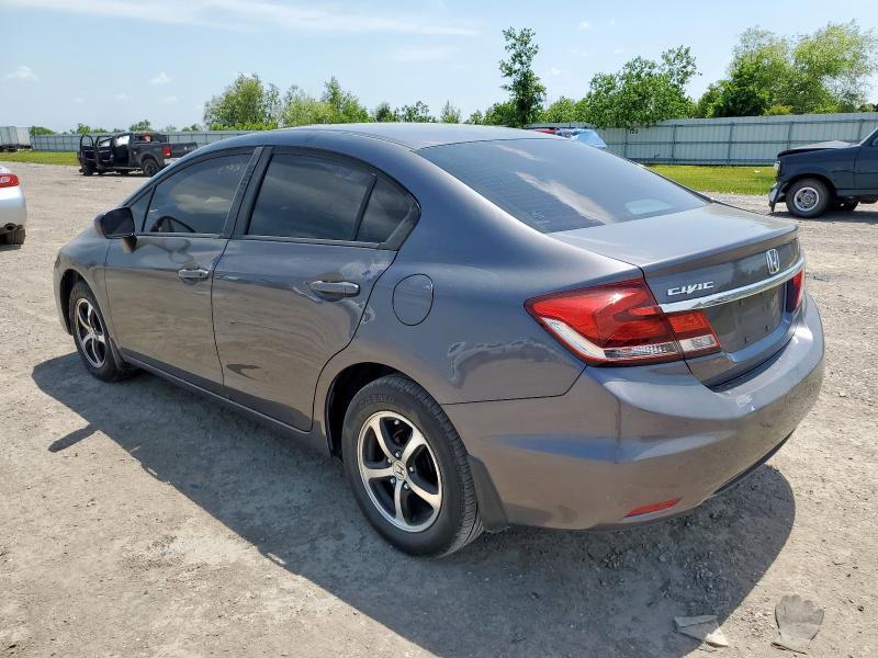 Vin: 19xfb2f7xfe046763, lot: 57256765, honda civic se 20152