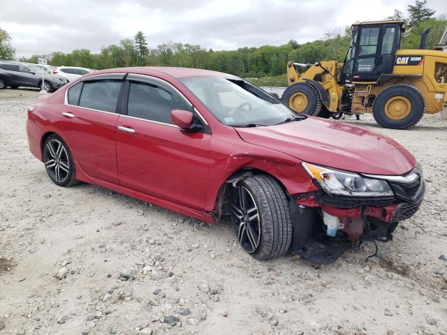 Vin: 1hgcr2f50ga030705, lot: 57705825, honda accord sport 20164